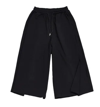 2020 wiosenno-letnie nowe spodnie, ciemno-czarne bluzki w japońskim гонконгском stylu, modne męskie spodnie