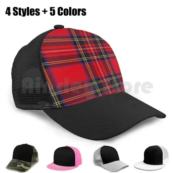 Baseballowa czapka Royal Stewart Szkocką Z Regulowanym Zapięciem-kapelusze w stylu hip-hop Royal Stewart Tartan House Of Stewart Szkockie Klany