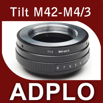 Pixco pierścień Adaptera z pochyłym uchwytem nadaje się do obiektywu M42 do Micro 4/3 Do kamery G10 GF3 GH3 E-PL3, E-PM1, E-PL2, E-PL1, E-P2, E-P1 E-M1