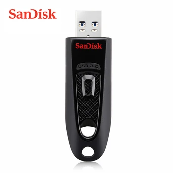 SanDisk CZ48 USB pamięć masowa Flash 256 GB, 128 GB, 64 GB, 32 GB, 16 GB USB3.0 Szyfrowanie Pendrive Plastikowa Karta Pamięci Urządzenie Pamięci masowej Dysk U