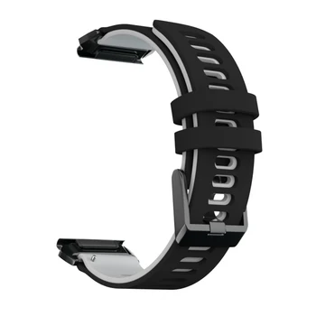 Zgodność z klapkami Garmin Fenix 6X Miękkie paski do zegarków Sportowych smycze Zamiennik dla Fenix 6X Pro/Fenix 5X/Fenix 5X Plus/Fenix 3
